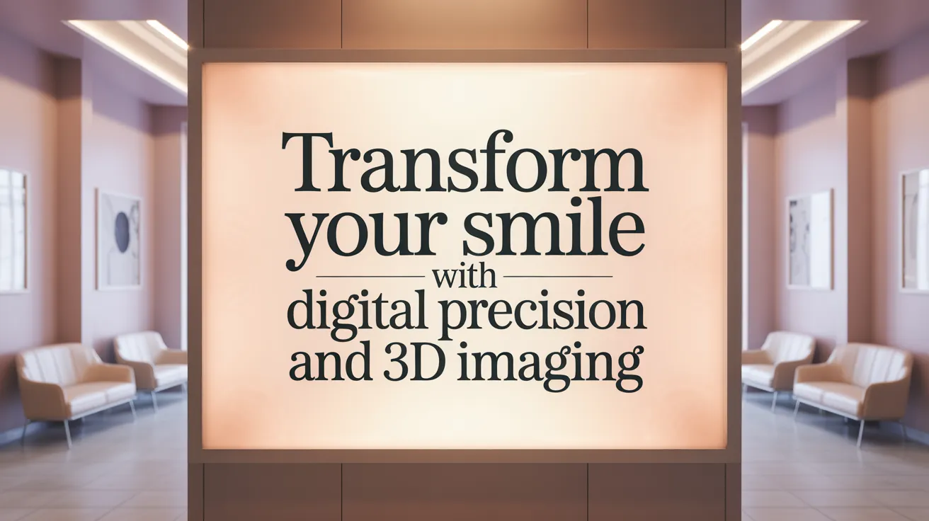 Transform Your Smile with Digital Precision and 3D Imaging
