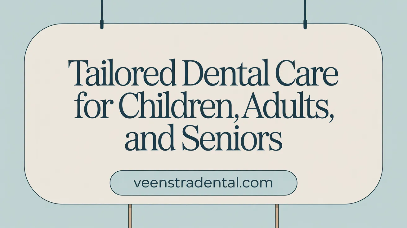 Tailored Dental Care for Children, Adults, and Seniors