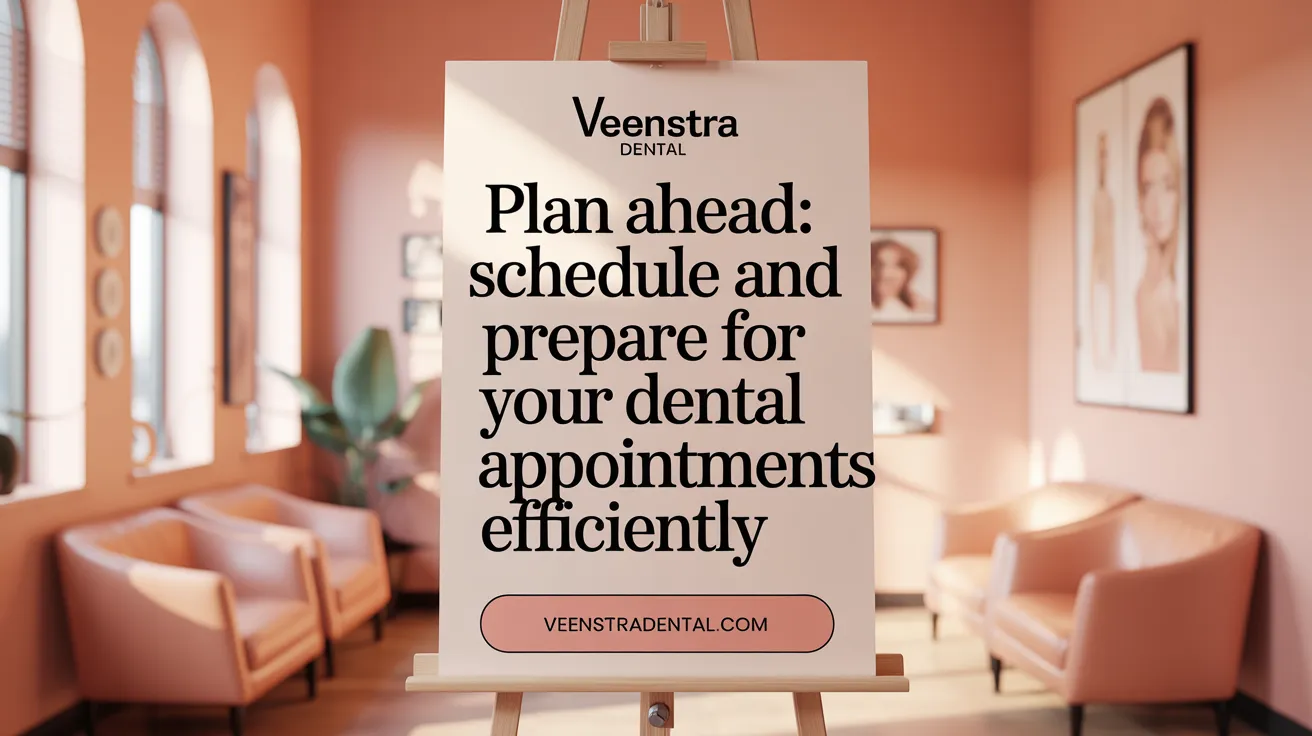 Plan Ahead: Schedule and Prepare for Your Dental Appointments Efficiently