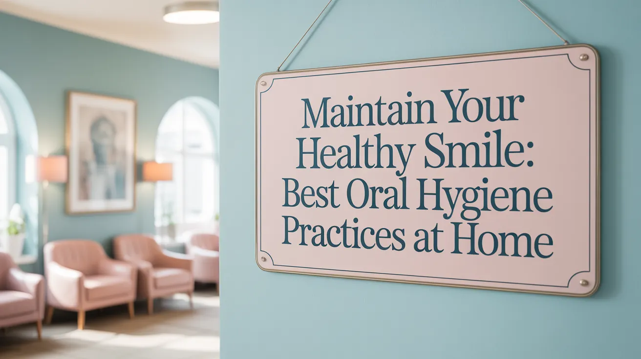Maintain Your Healthy Smile: Best Oral Hygiene Practices at Home