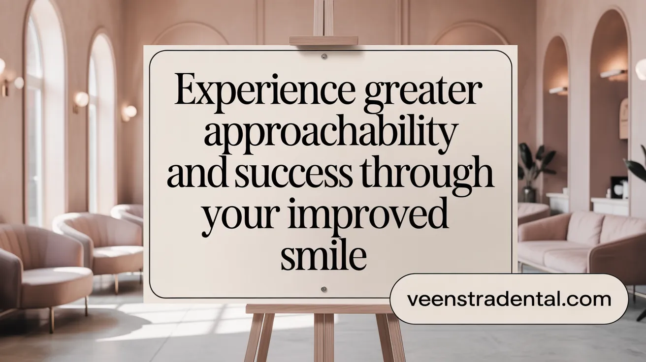 Experience Greater Approachability and Success Through Your Improved Smile