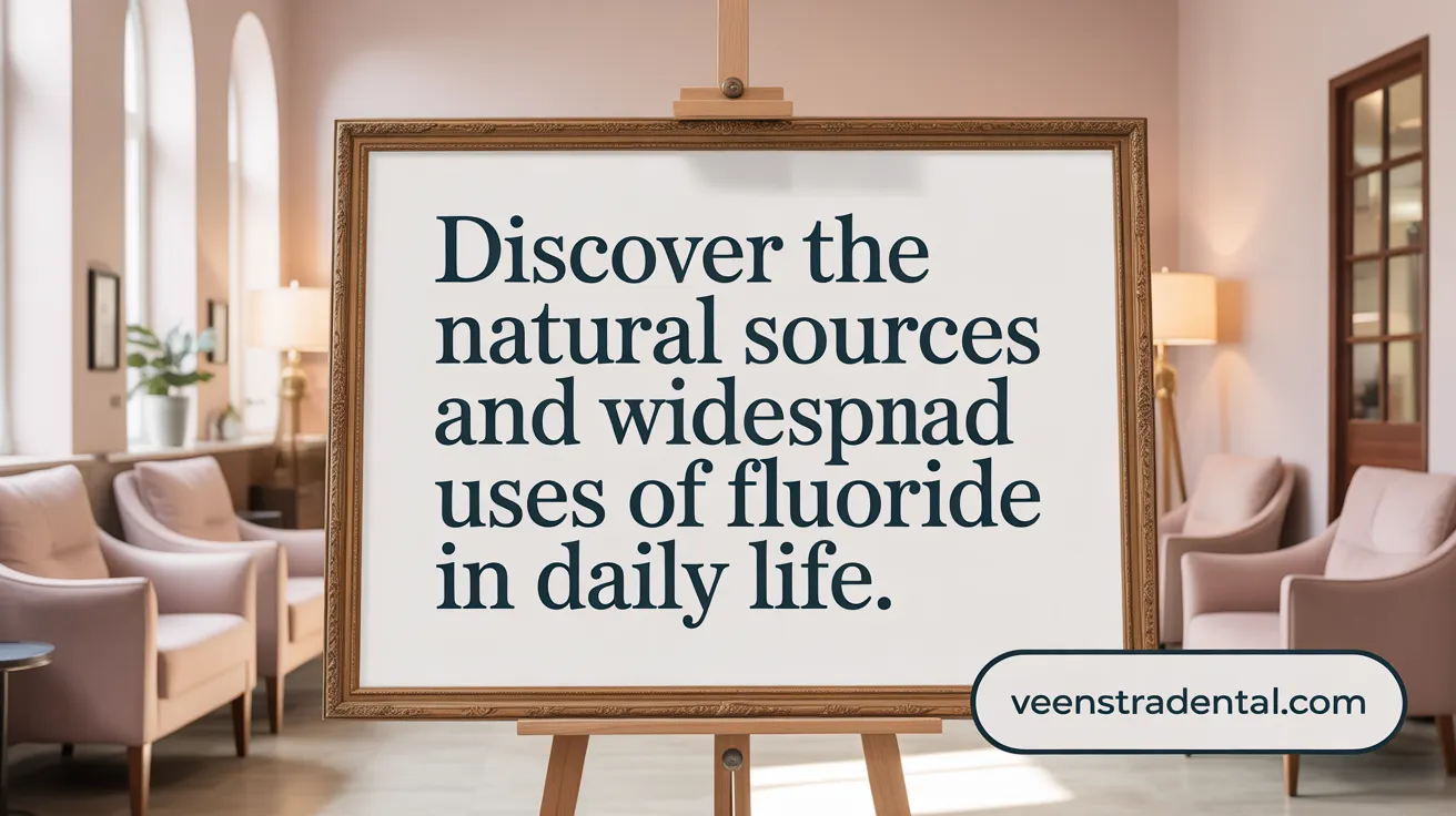 Discover the natural sources and widespread uses of fluoride in daily life.