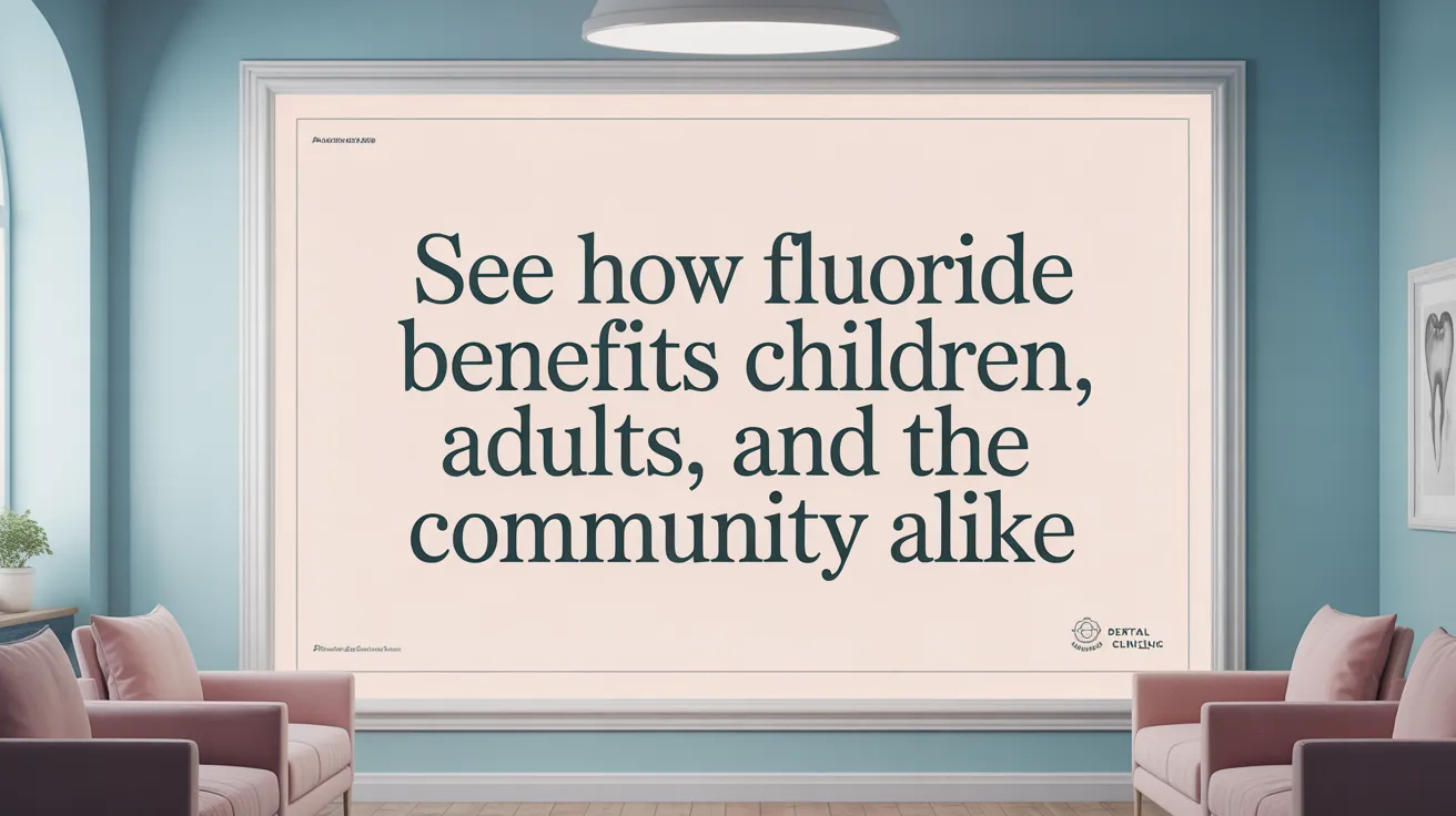 See How Fluoride Benefits Children, Adults, and the Community Alike