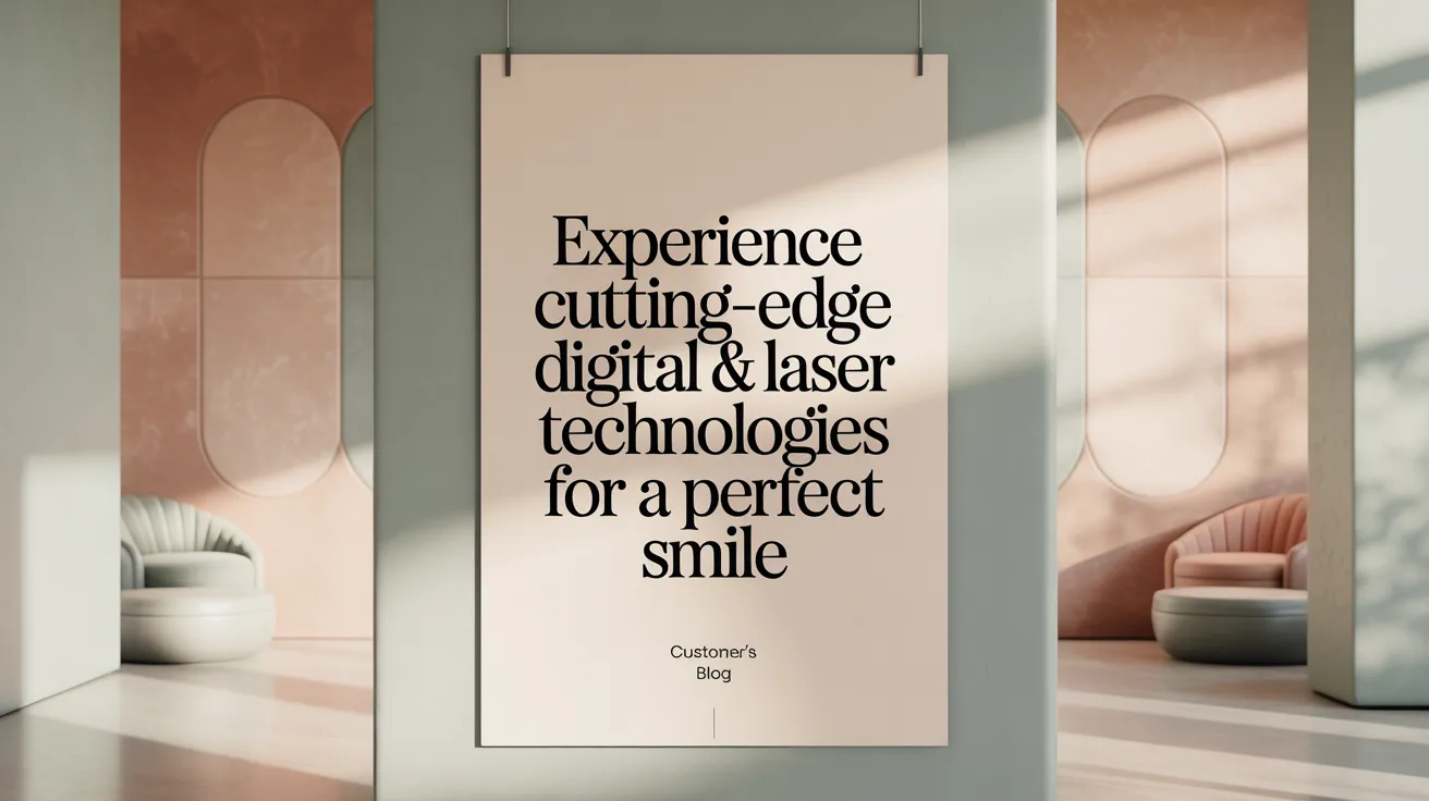 Experience Cutting-Edge Digital & Laser Technologies for a Perfect Smile