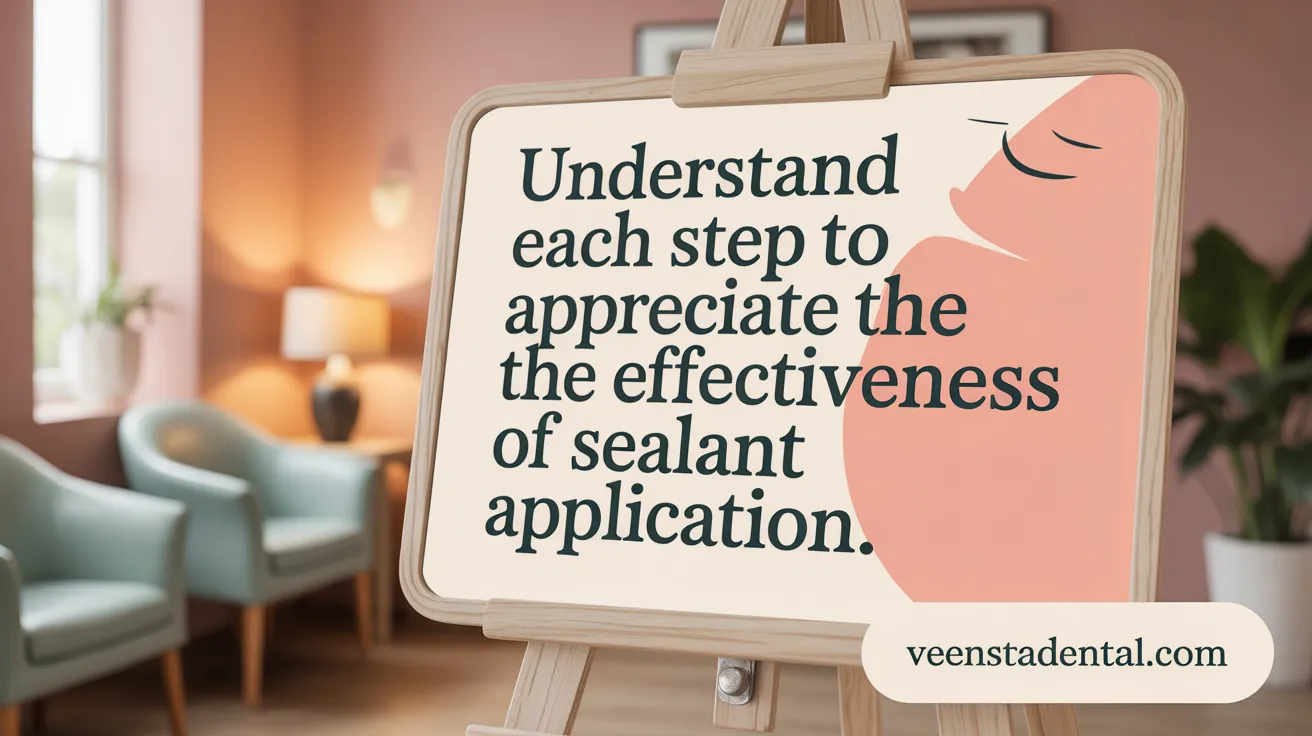 Understand each step to appreciate the safety and effectiveness of sealant application.