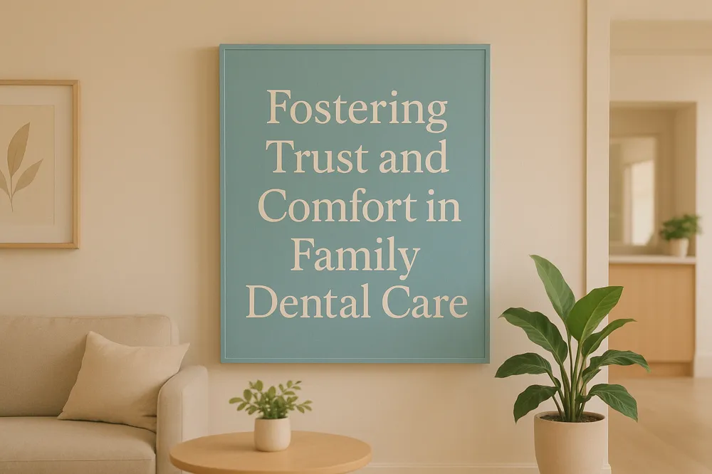 Fostering Trust and Comfort in Family Dental Care