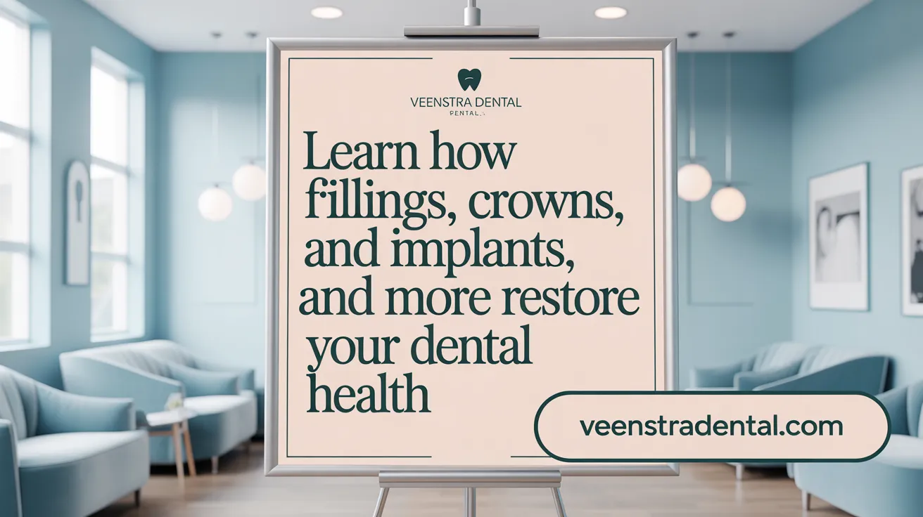 Learn How Fillings, Crowns, Implants, and More Restore Your Dental Health