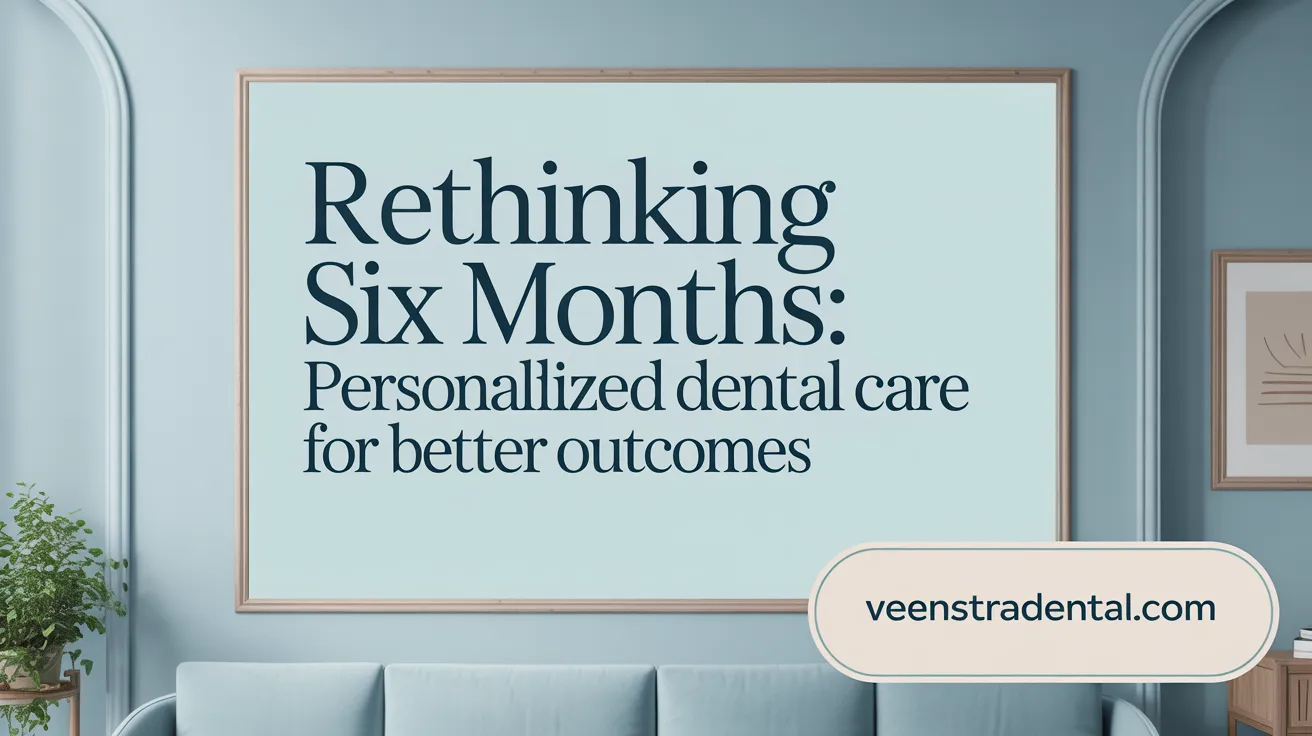 Rethinking Six Months: Personalized Dental Care for Better Outcomes