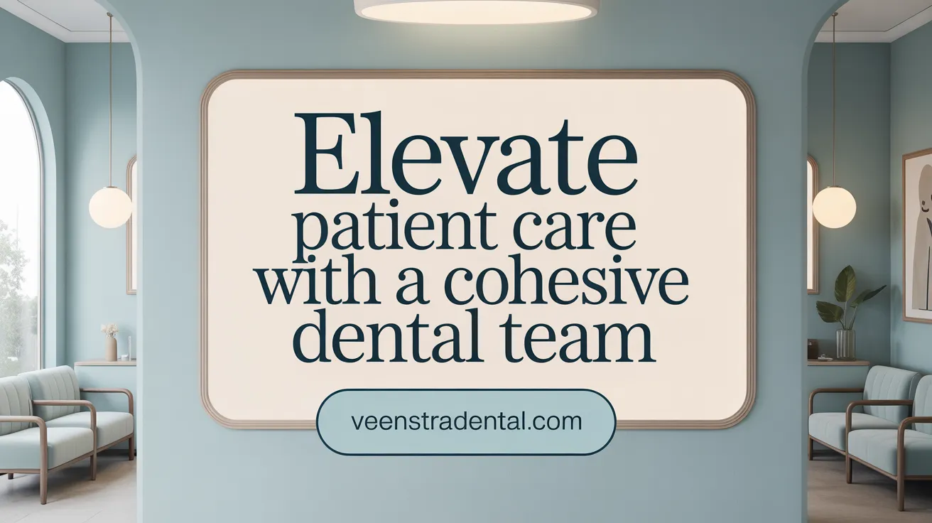 Elevate Patient Care with a Cohesive Dental Team