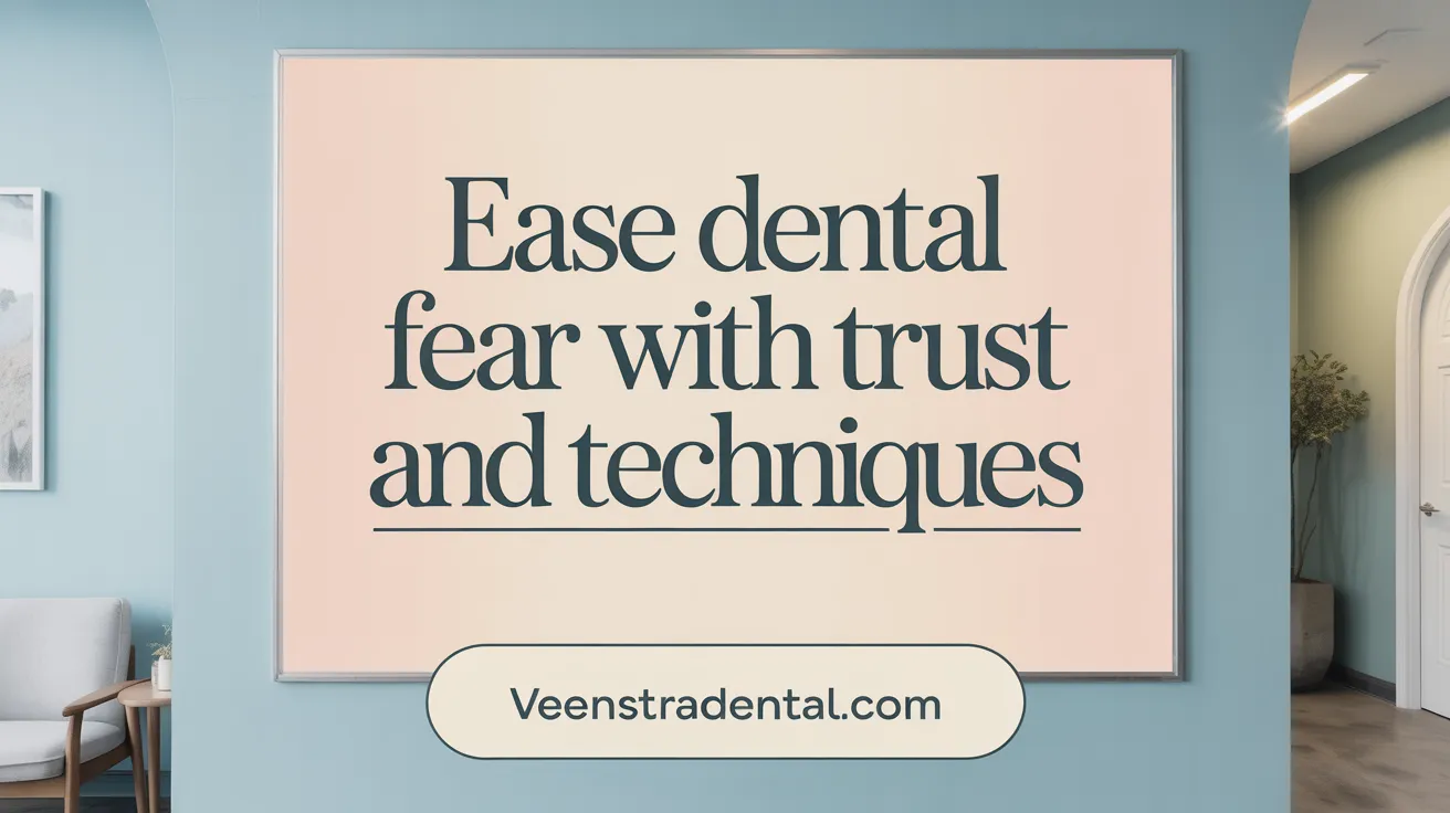 Ease Dental Fear with Trust and Techniques