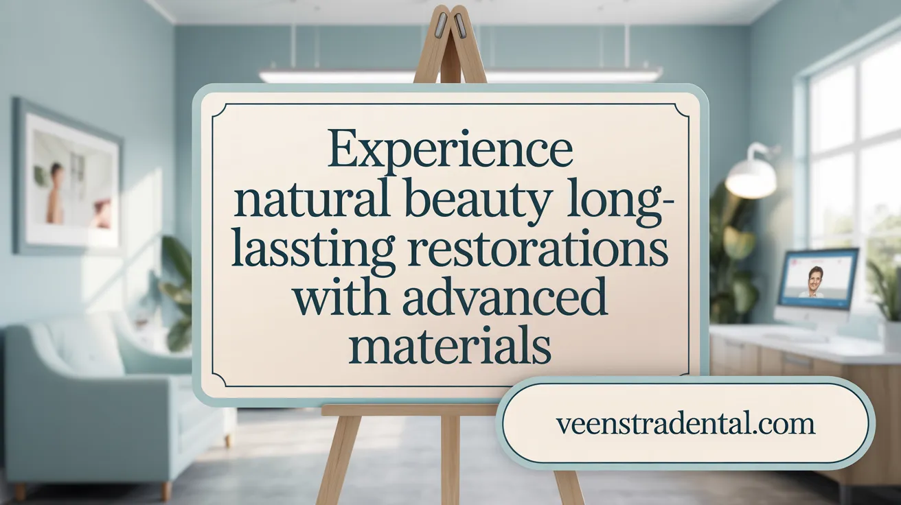Experience Natural Beauty & Long-Lasting Restorations with Advanced Materials