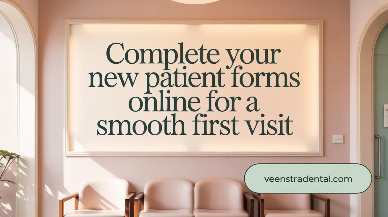 Complete Your New Patient Forms Online for a Smooth First Visit