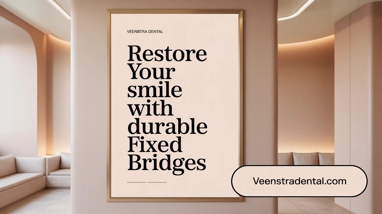 Restore Your Smile with Durable Fixed Bridges