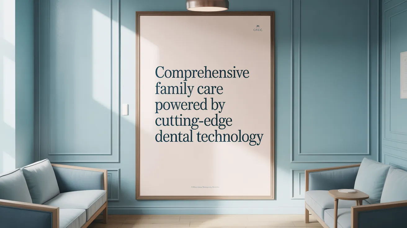 Comprehensive Family Care Powered by Cutting-Edge Dental Technology