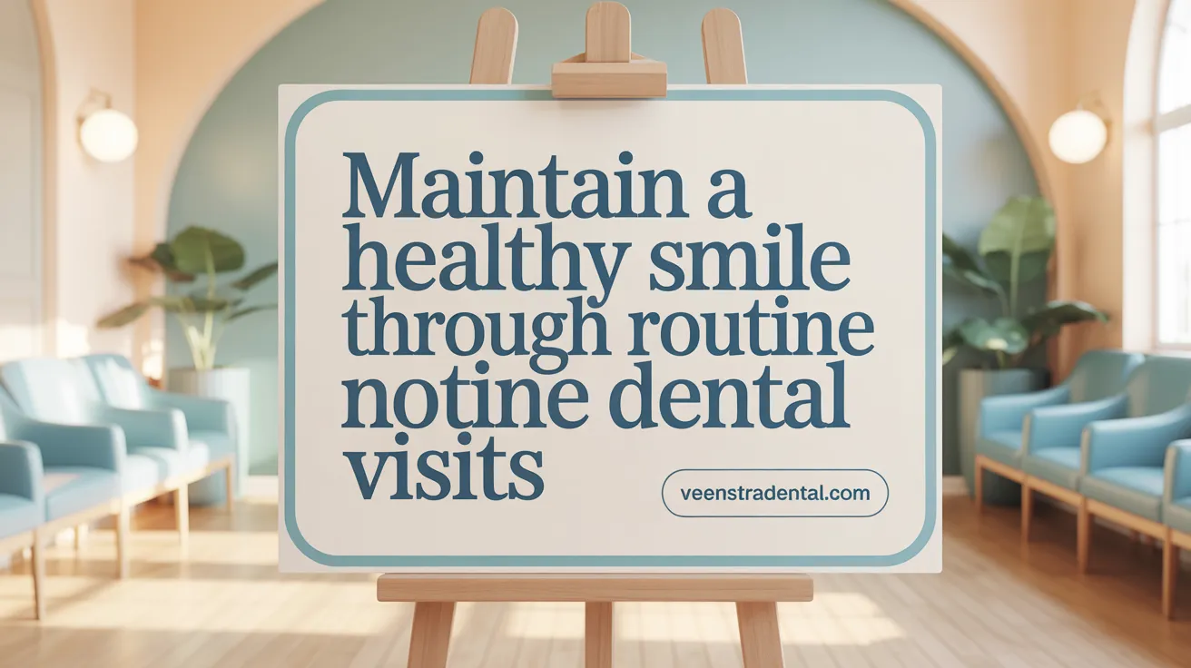 Maintain a Healthy Smile Through Routine Dental Visits