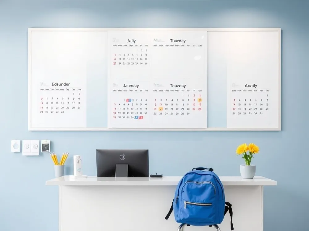 Lock in your preferred appointment slots six months in advance and plan around school breaks for the most flexibility.