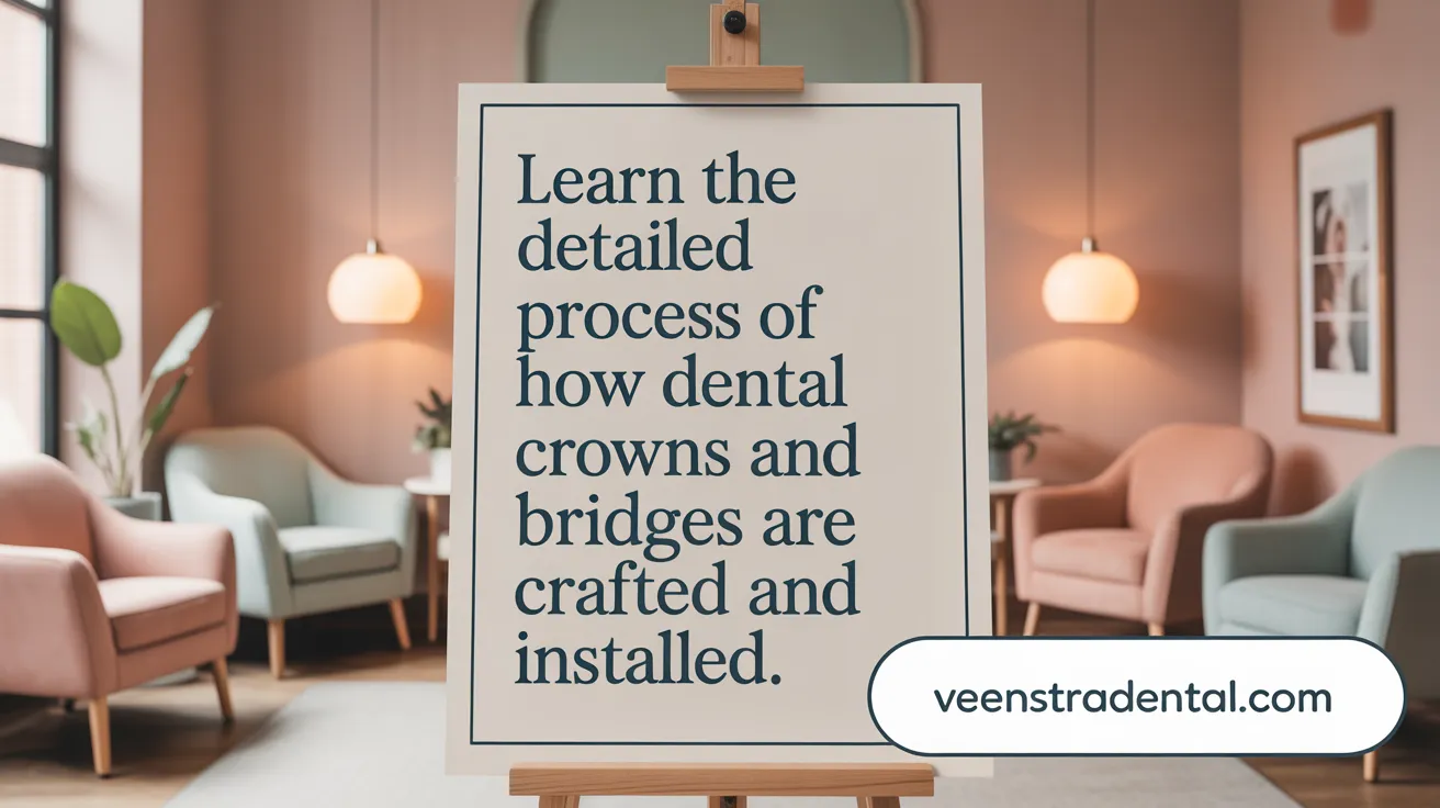 Learn the detailed process of how your dental crowns and bridges are crafted and installed.