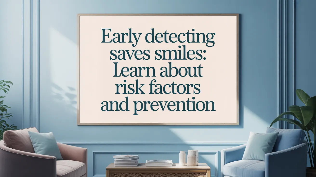 Early Detection Saves Smiles: Learn About Risk Factors and Prevention