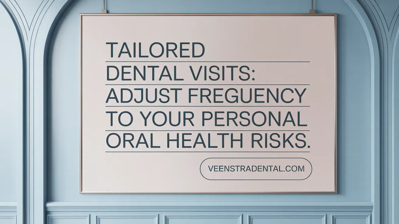 Tailored Dental Visits: Adjust Frequency to Your Personal Oral Health Risks