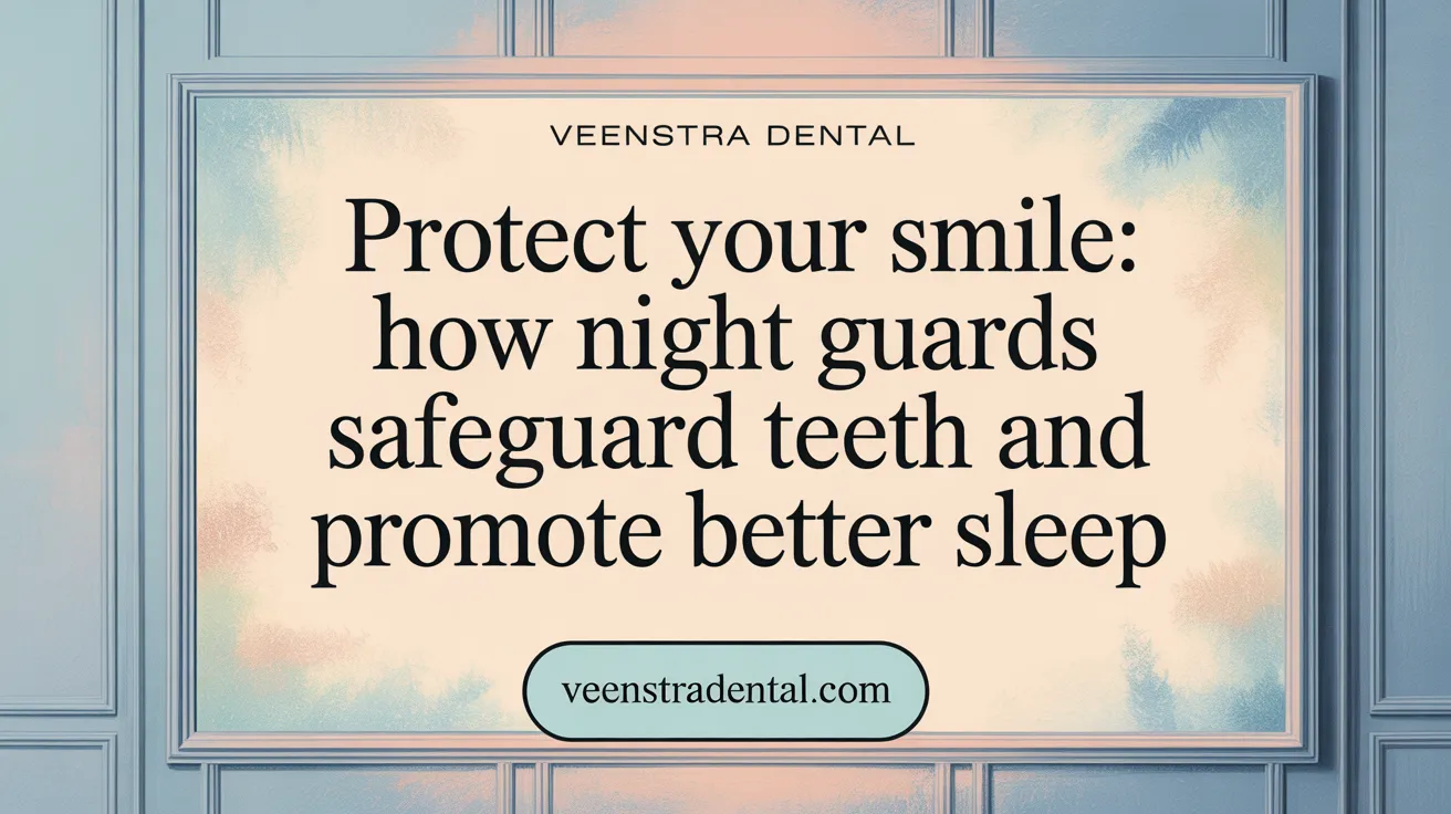 Protect Your Smile: How Night Guards Safeguard Teeth and Enhance Sleep