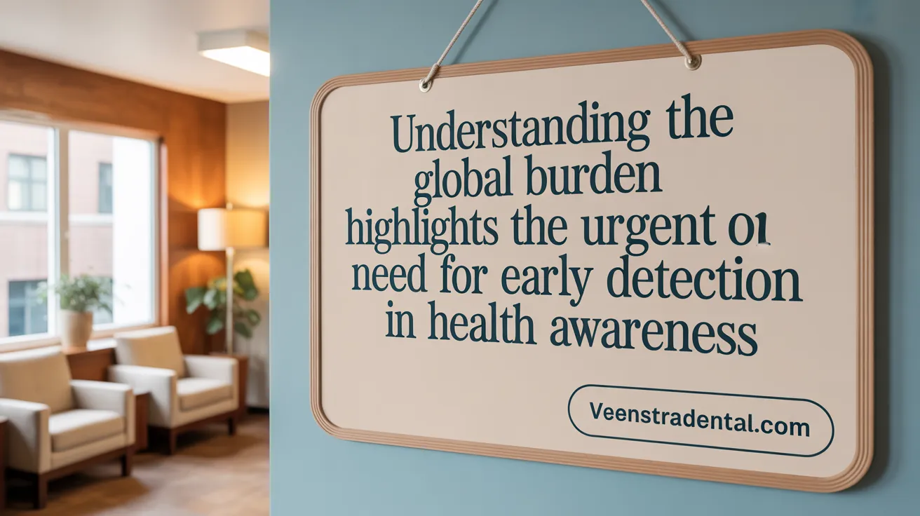 Understanding the global burden highlights the urgent need for early detection in oral cancer