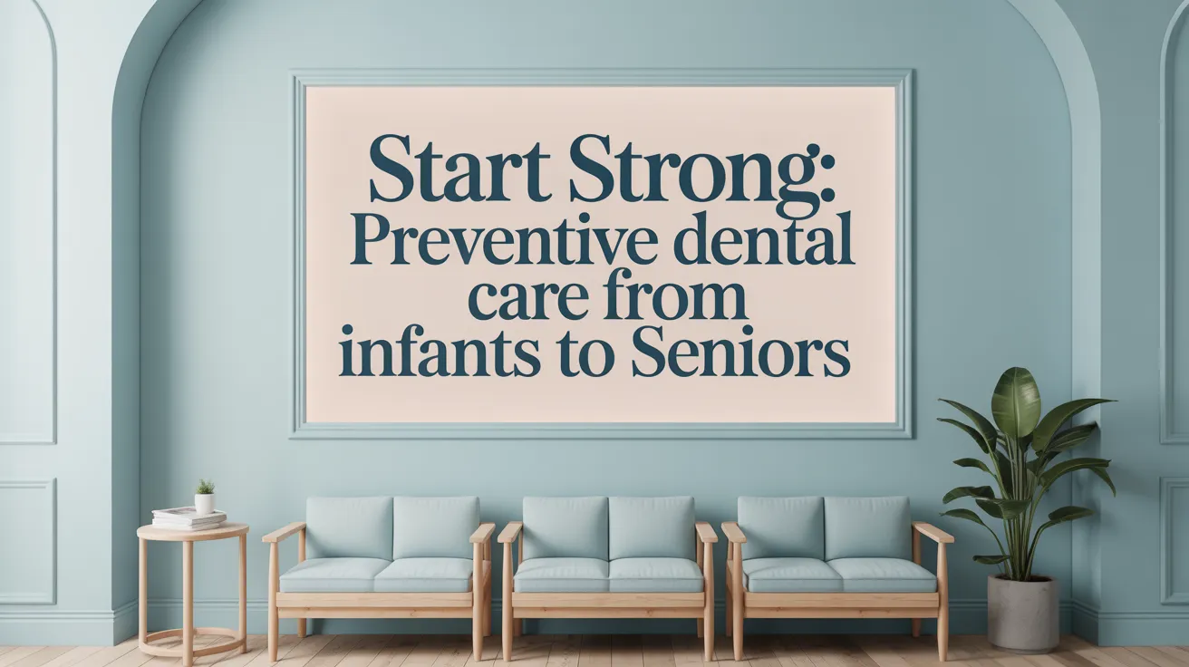 Start Strong: Preventive Dental Care from Infants to Seniors