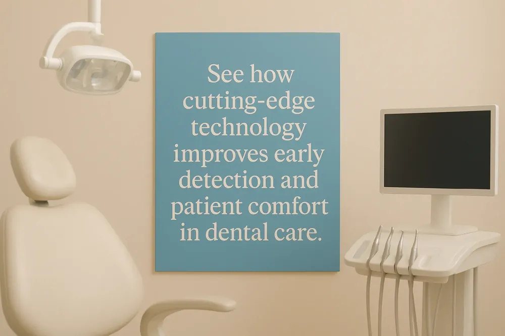 See how cutting-edge technology improves early detection and patient comfort in dental care.