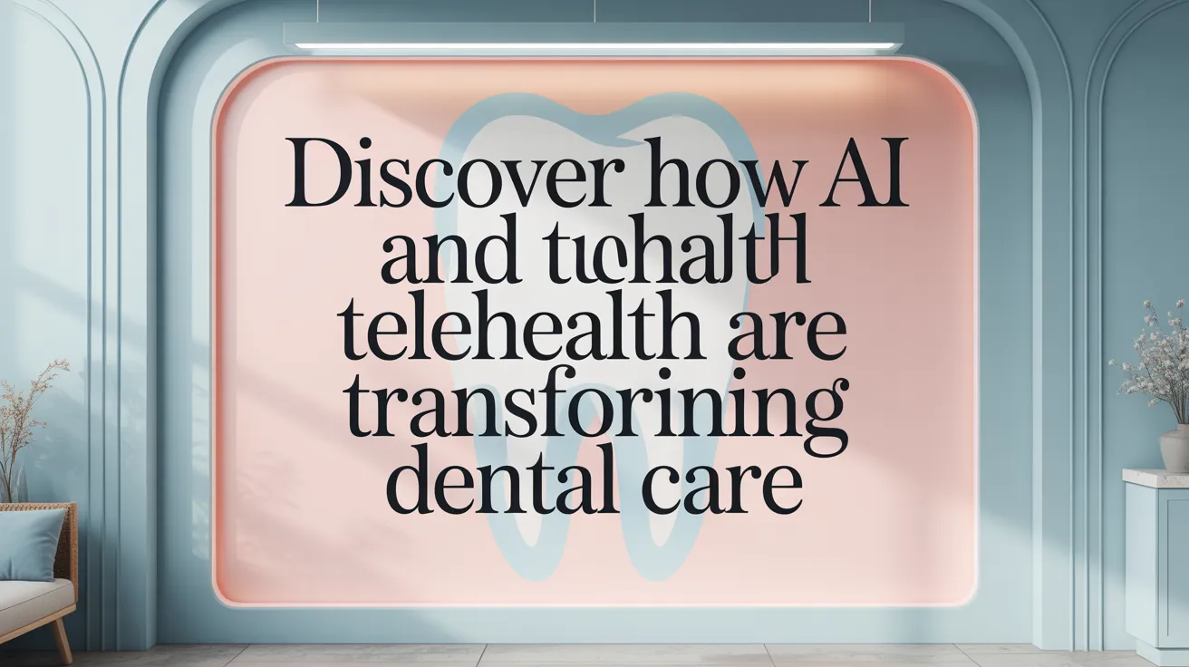 Discover How AI and Telehealth Are Transforming Dental Care