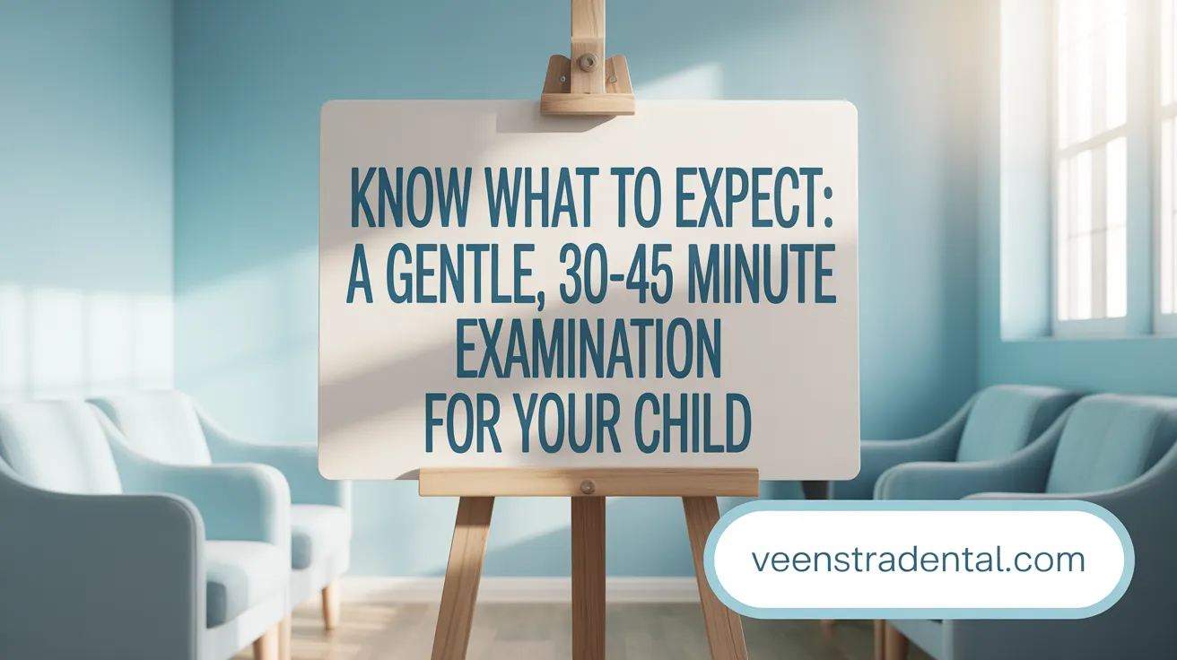 Know What to Expect: A Gentle, 30-45 Minute Examination for Your Child