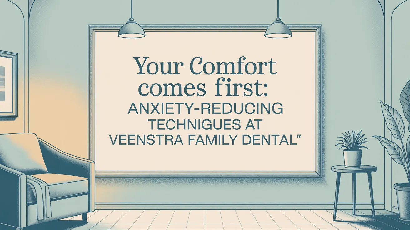 Your Comfort Comes First: Anxiety-Reducing Techniques at Veenstra Family Dental