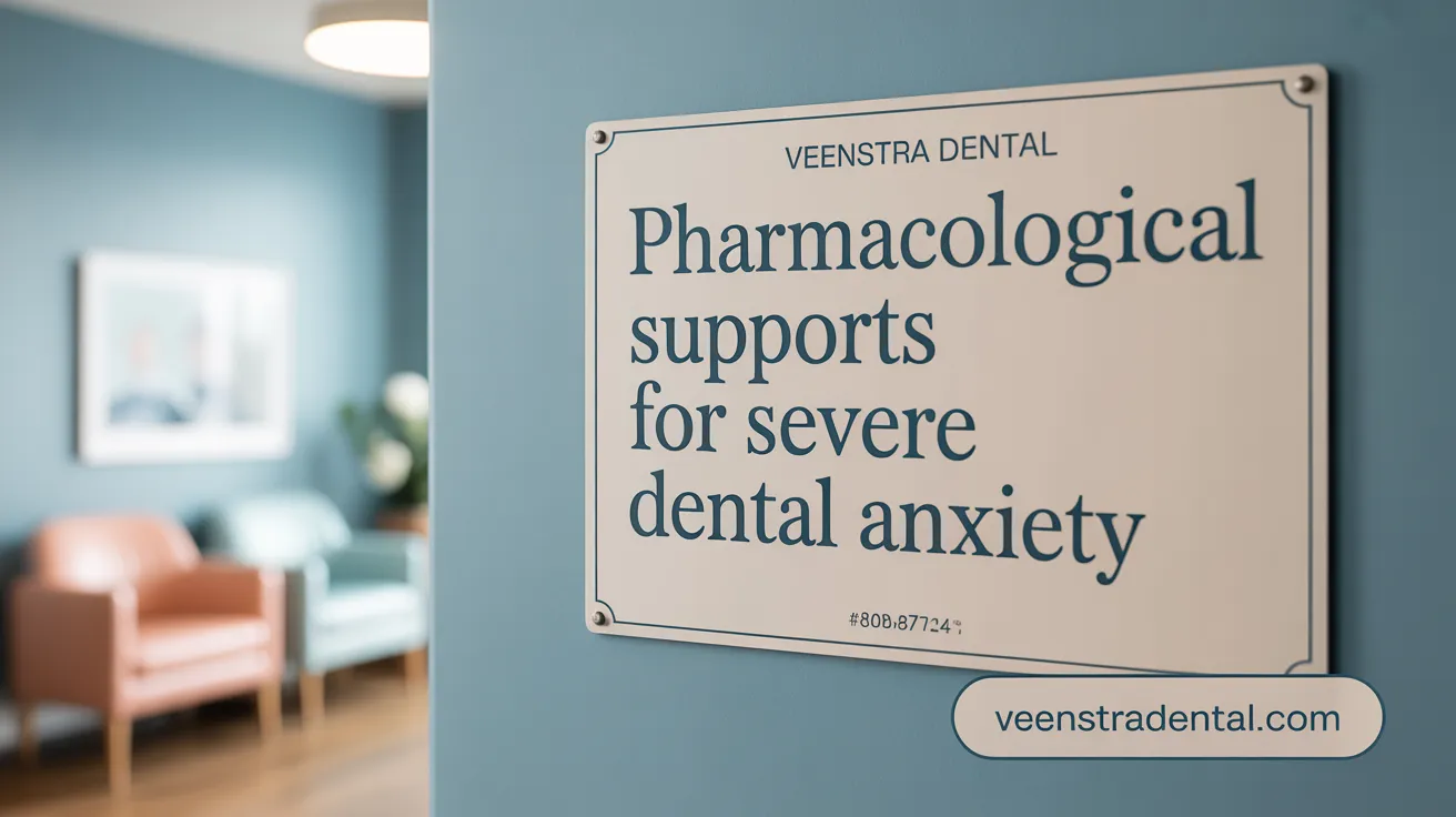 Pharmacological Supports for Severe Dental Anxiety