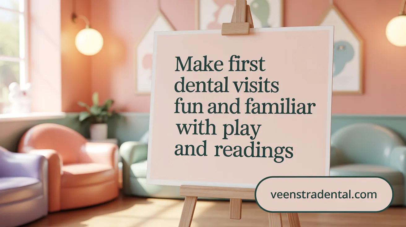 Make First Dental Visits Fun and Familiar with Play and Readings