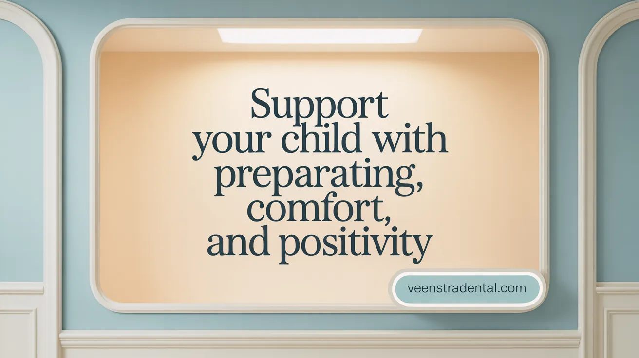 Support Your Child with Preparation, Comfort, and Positivity