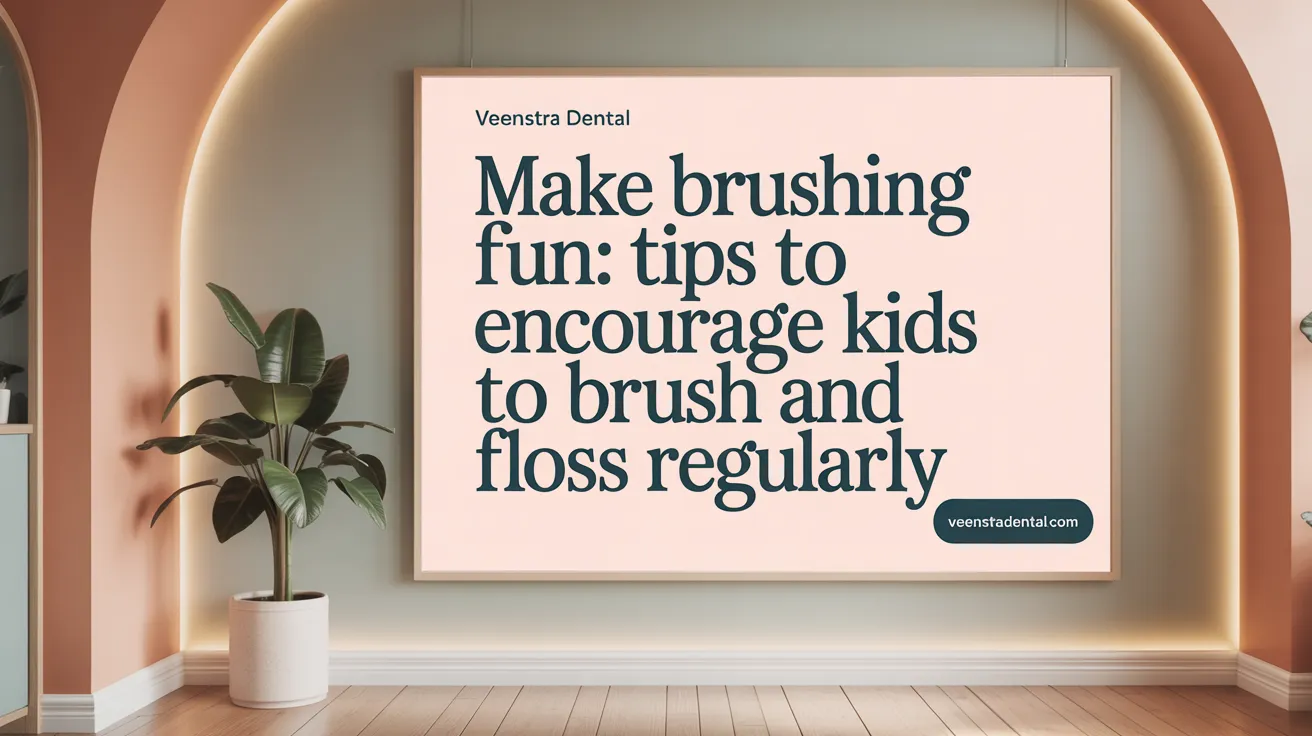 Make Brushing Fun: Tips to Encourage Kids to Brush and Floss Regularly