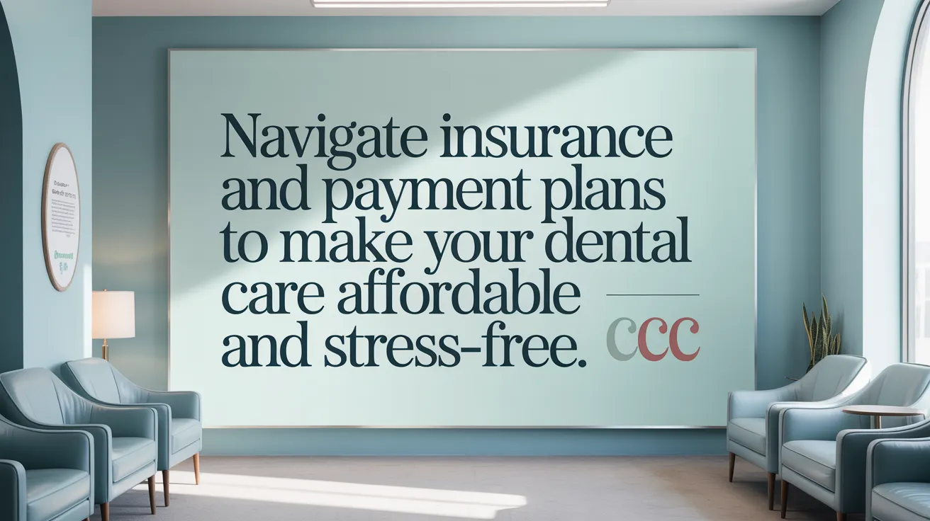 Navigate insurance and payment plans to make your dental care affordable and stress-free.