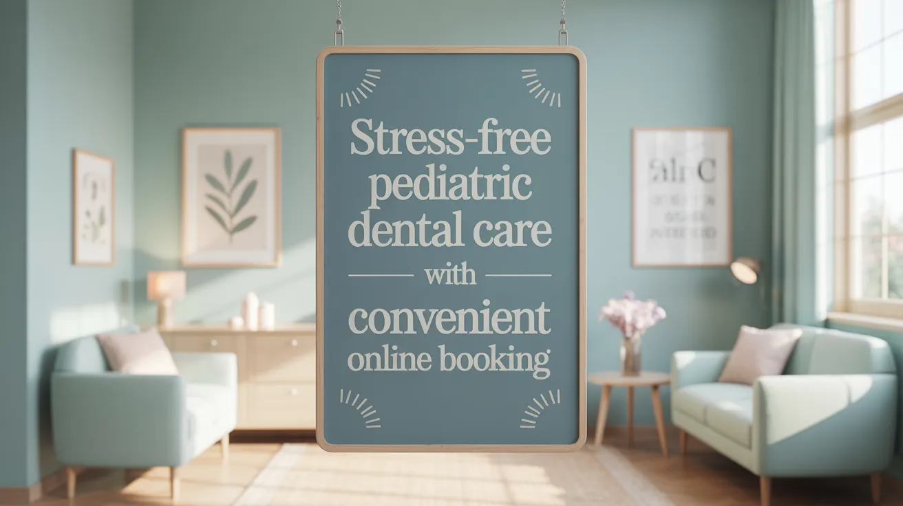 Stress-Free Pediatric Dental Care with Convenient Online Booking