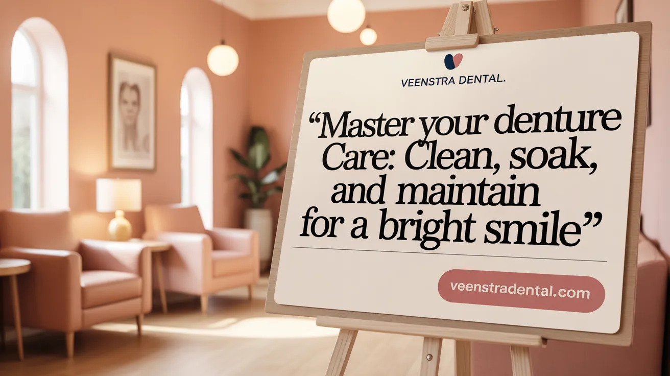 Master Your Denture Care: Clean, Soak, and Maintain for a Lasting Smile