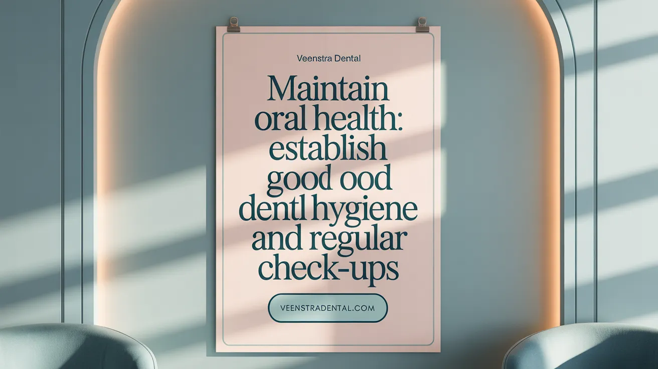 Maintain Oral Health: Establish Good Dental Hygiene and Regular Check-Ups