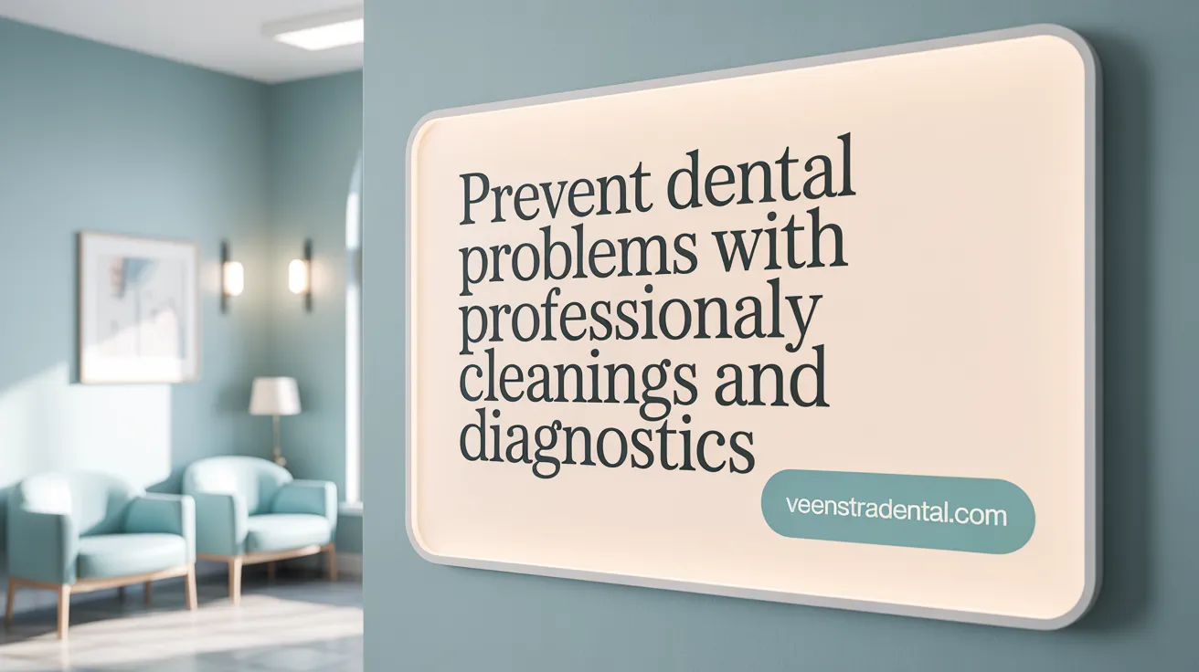 Prevent Dental Problems with Professional Cleanings and Diagnostics