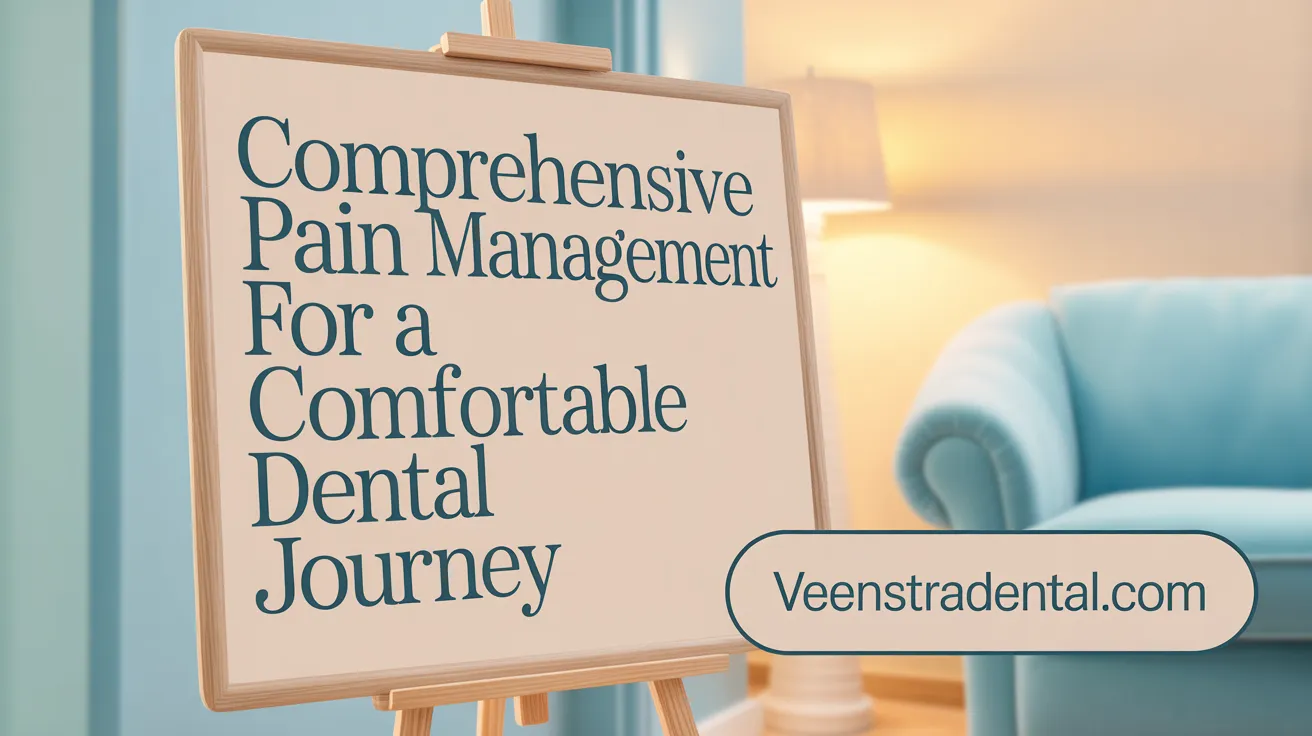 Comprehensive Pain Management for a Comfortable Dental Journey