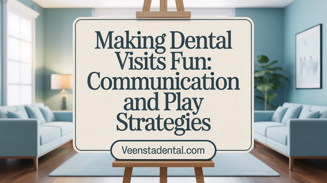 Making Dental Visits Fun: Communication and Play Strategies