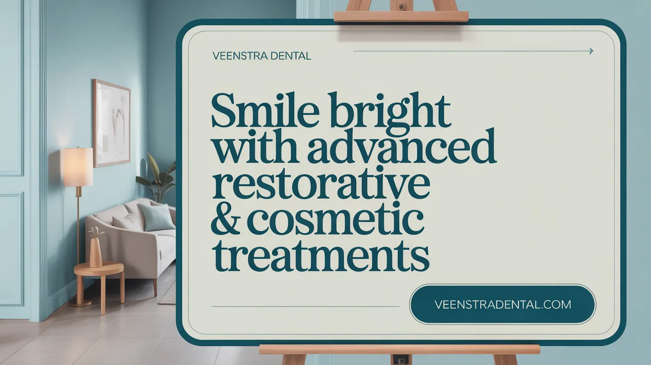 Smile Bright with Advanced Restorative & Cosmetic Treatments