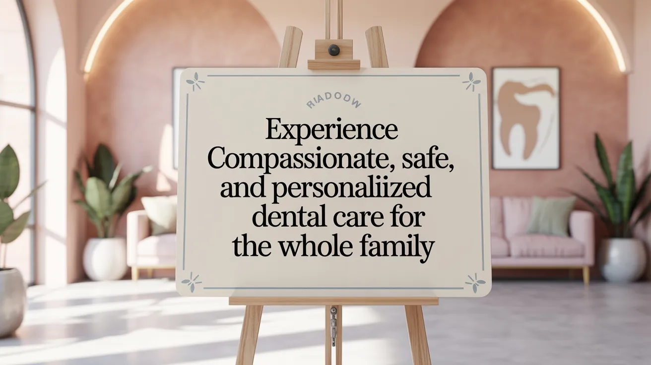 Experience Compassionate, Safe, and Personalized Dental Care for the Whole Family