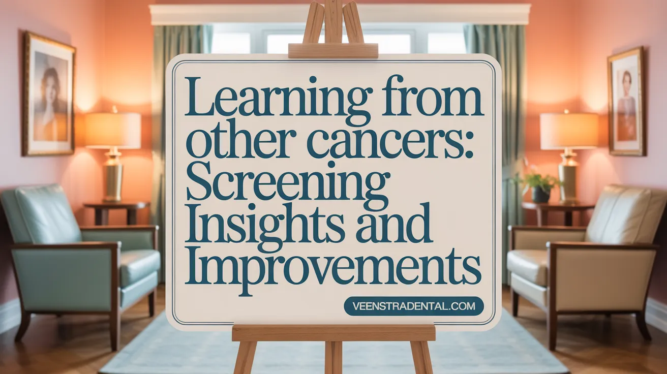 Learning from other cancers: Screening insights and improvements