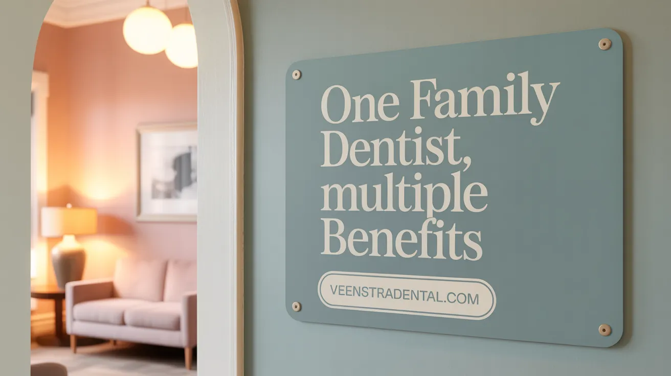 One Family Dentist, Multiple Benefits