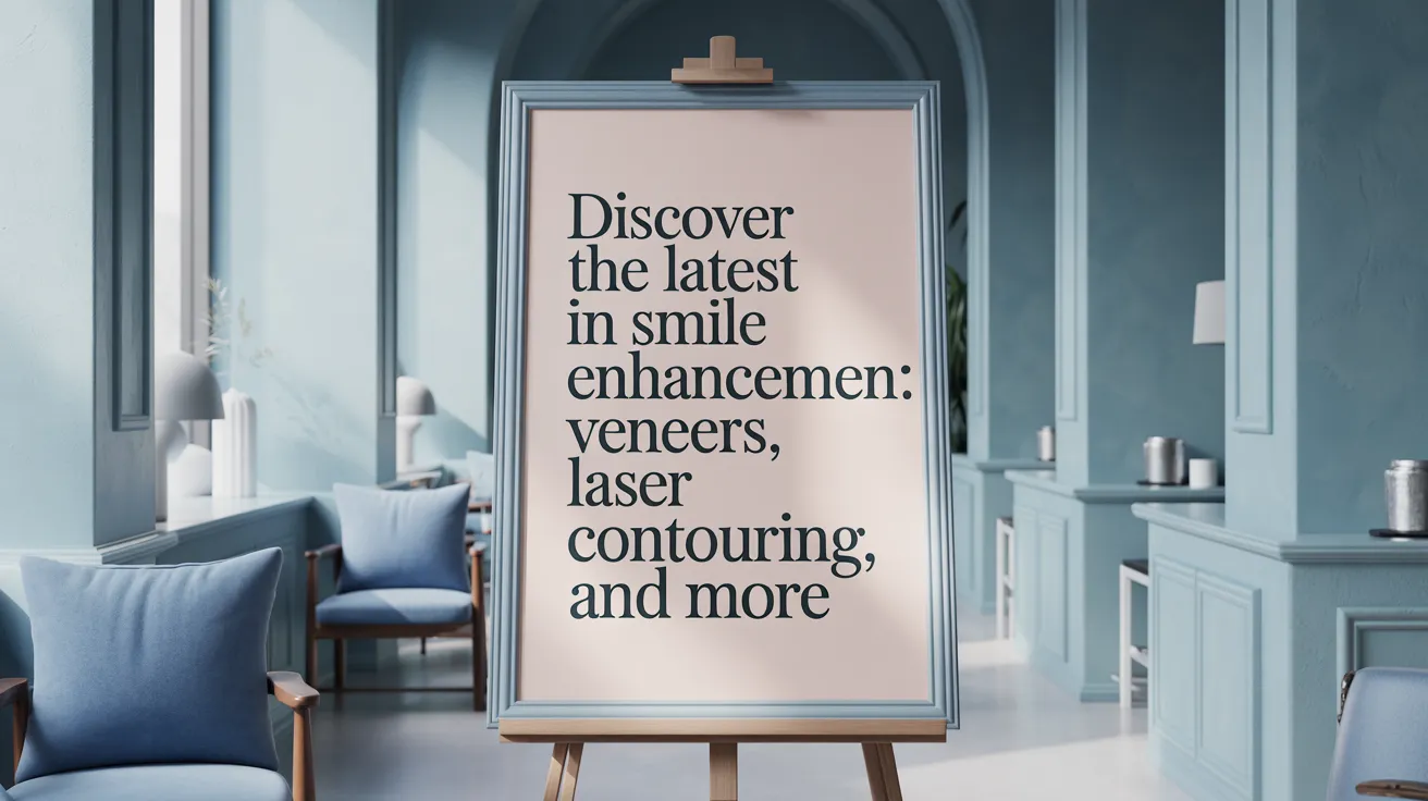 Discover the Latest in Smile Enhancement: Veneers, Laser Contouring, and More