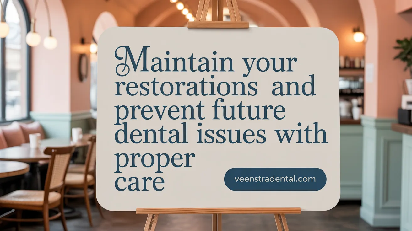 Maintain Your Restorations and Prevent Future Dental Issues with Proper Care