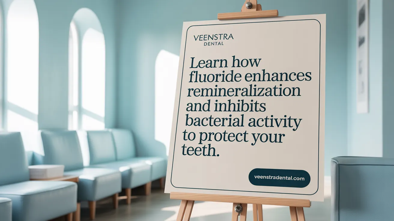 Learn how fluoride enhances remineralization and inhibits bacterial activity to protect your teeth.