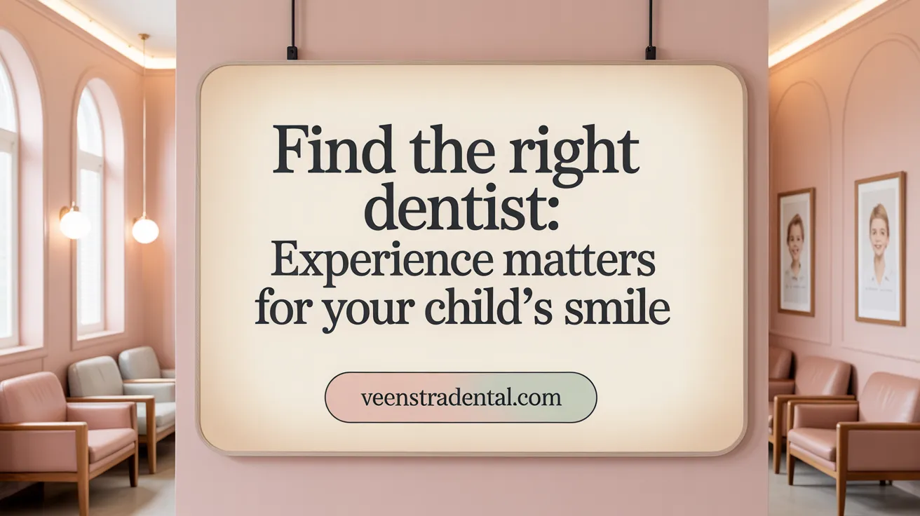 Find the Right Dentist: Experience Matters for Your Child’s Smile