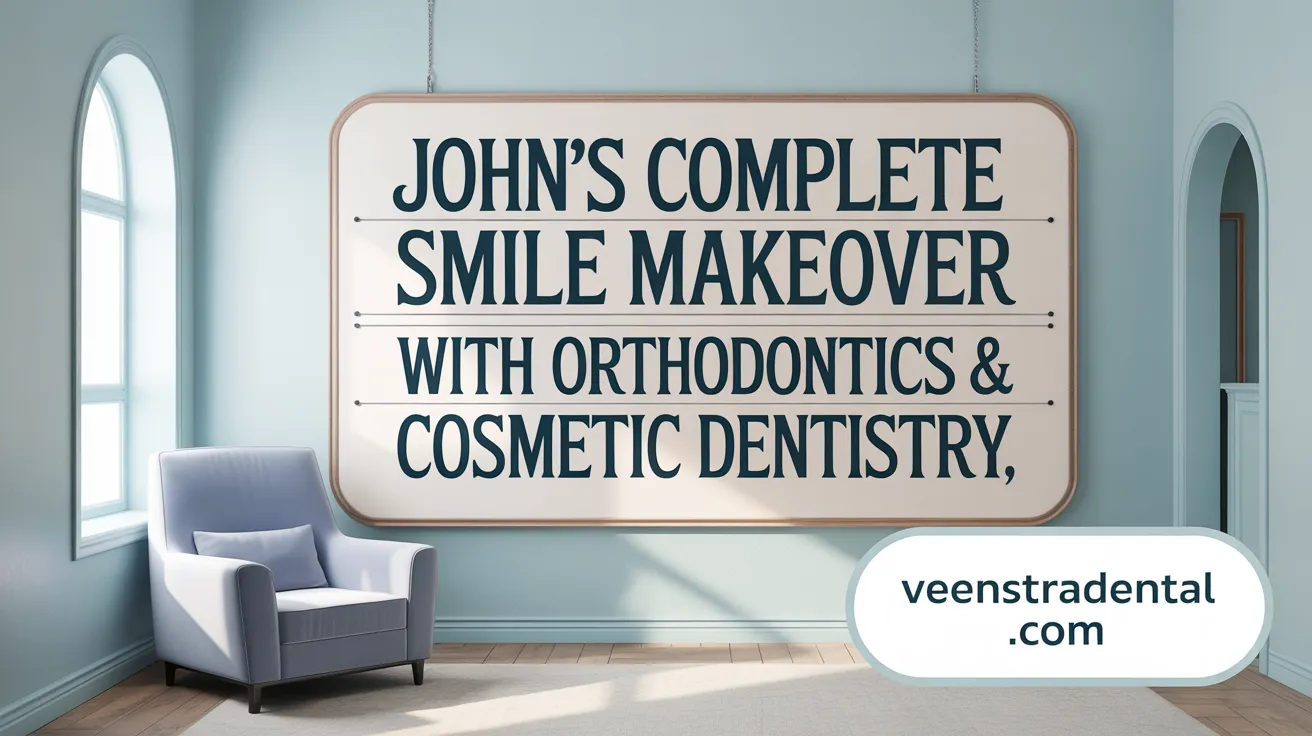 John's Complete Smile Makeover with Orthodontics & Cosmetic Dentistry